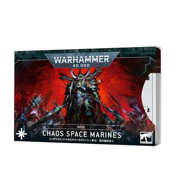 Warhammer 40K: Chaos Space Marines - Index Cards (ONLINE ORDER ONLY)