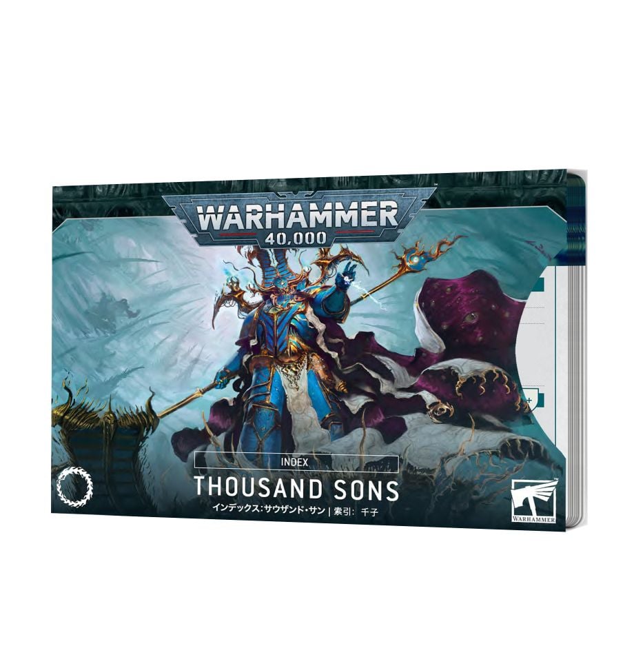 Warhammer 40k Index: Thousand Sons (ONLINE ORDER ONLY)