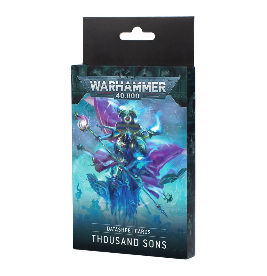 Datasheet Cards: Thousand Sons (ONLINE ORDER ONLY)