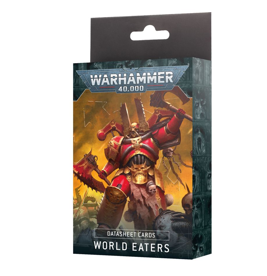 Datasheet Cards: World Eaters (ONLINE ORDER ONLY)
