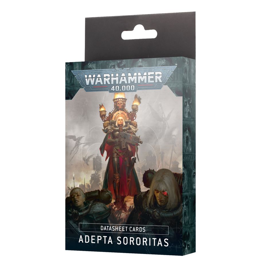 Warhammer 40k Datasheet Cards: Adepta Sororitas (ONLINE ORDER ONLY)
