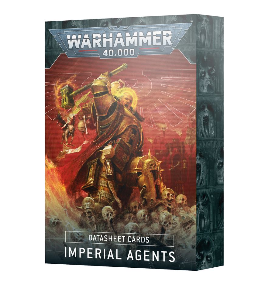 Warhammer 40k Datasheet Cards: Imperial Agents (ONLINE ORDER ONLY)