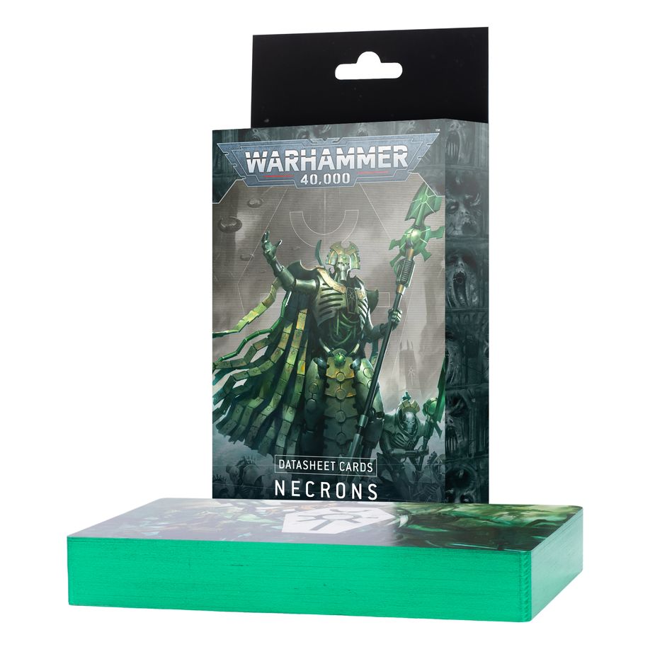 Warhammer 40k Datasheet Cards: Necrons (ONLINE ORDER ONLY)
