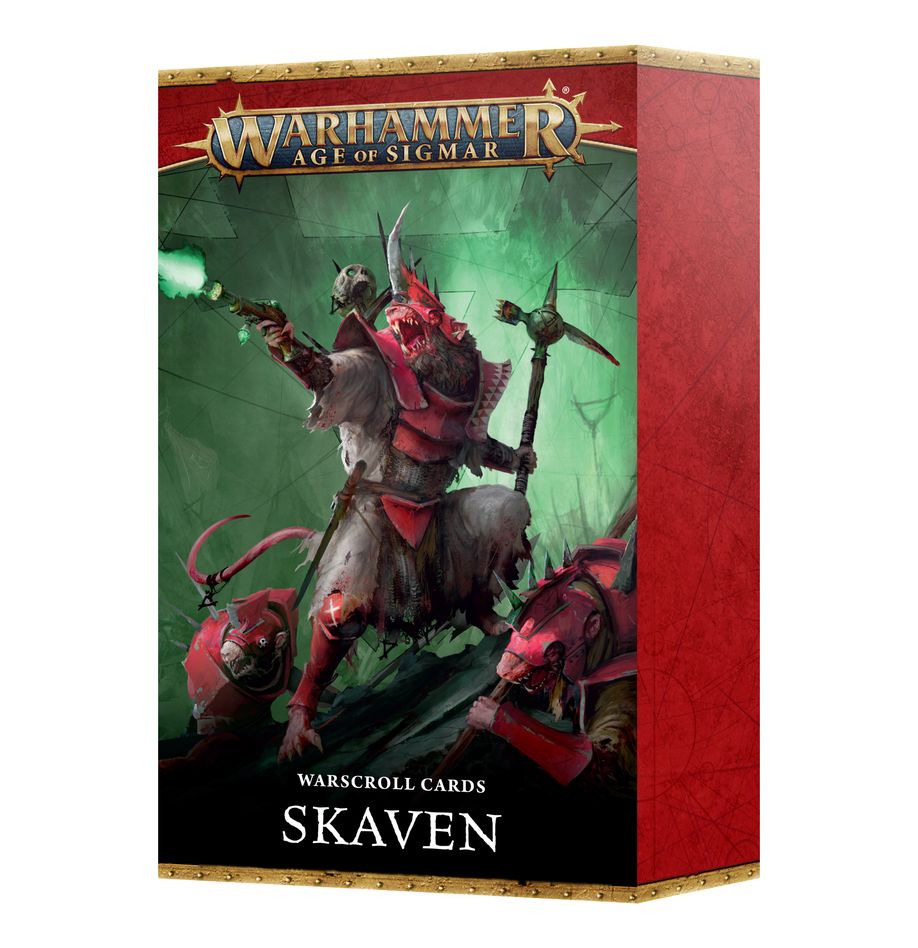 Warhammer: Skaven - Warscroll Cards (ONLINE ORDER ONLY)