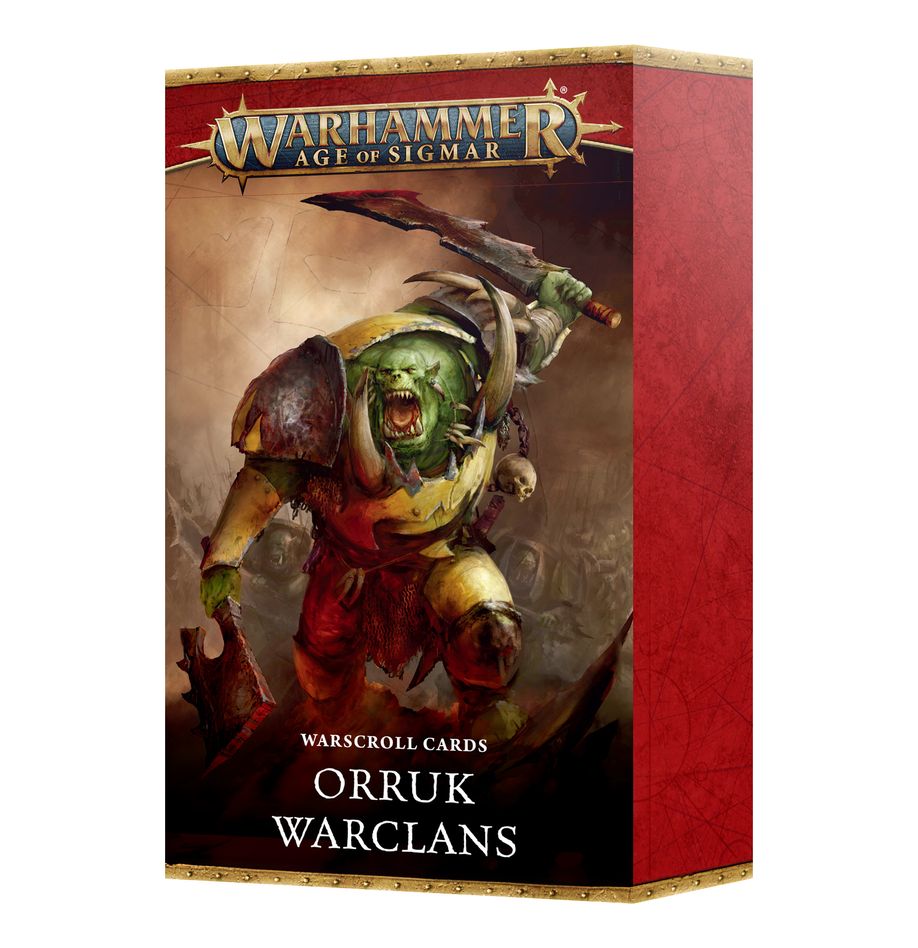 Warhammer: Orruk Warclans - Warscroll Cards (ONLINE ORDER ONLY)