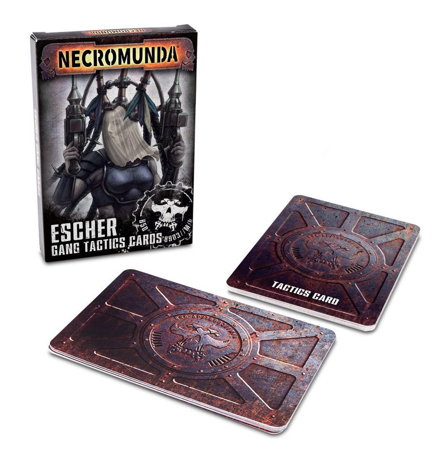 Necromunda: Escher Gang Tactics Cards (ONLINE ORDER ONLY)