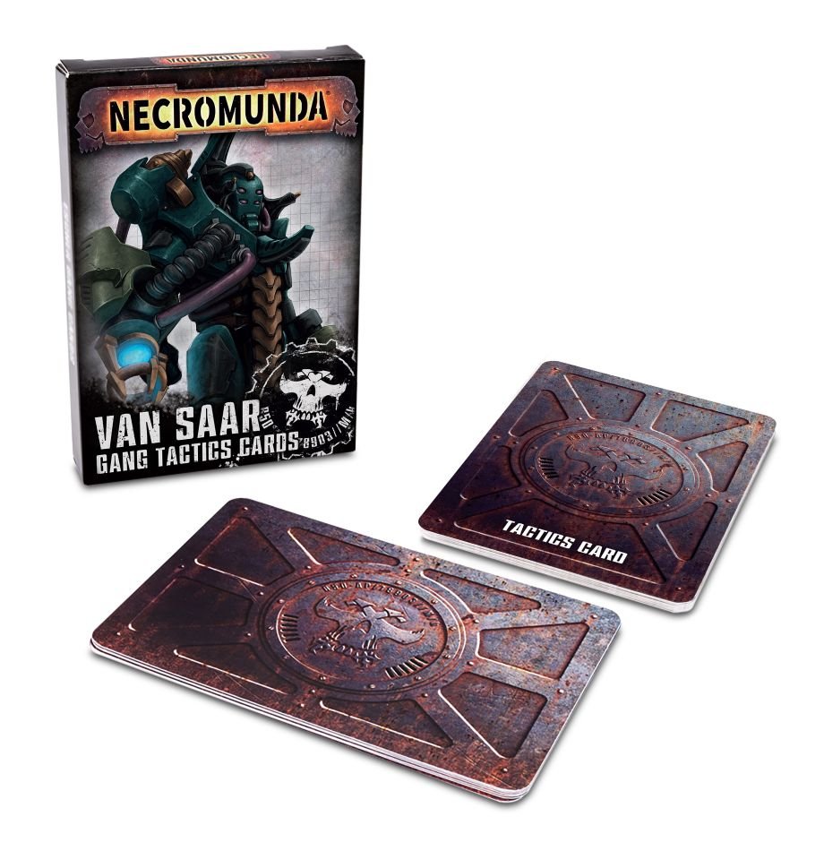 Necromunda: Van Saar Gang Tactics Cards (Second Edition) (ONLINE ORDER ONLY)