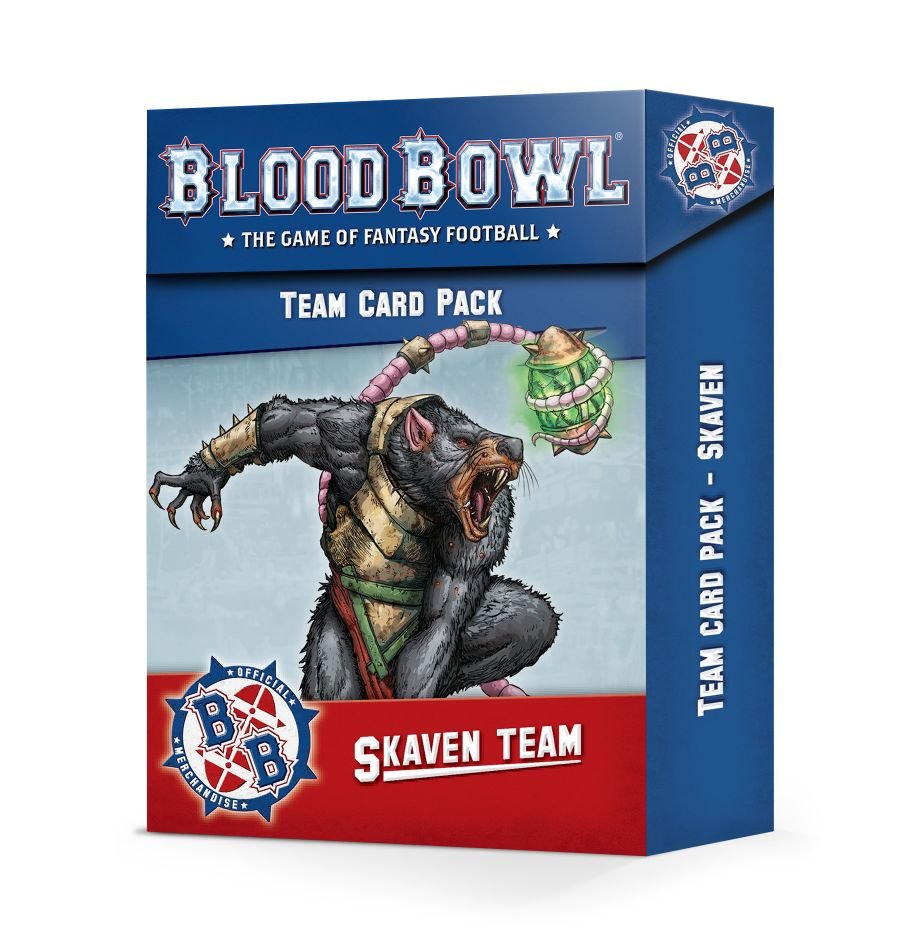 Blood Bowl: Skaven Team Card Pack (ONLINE ORDER ONLY)