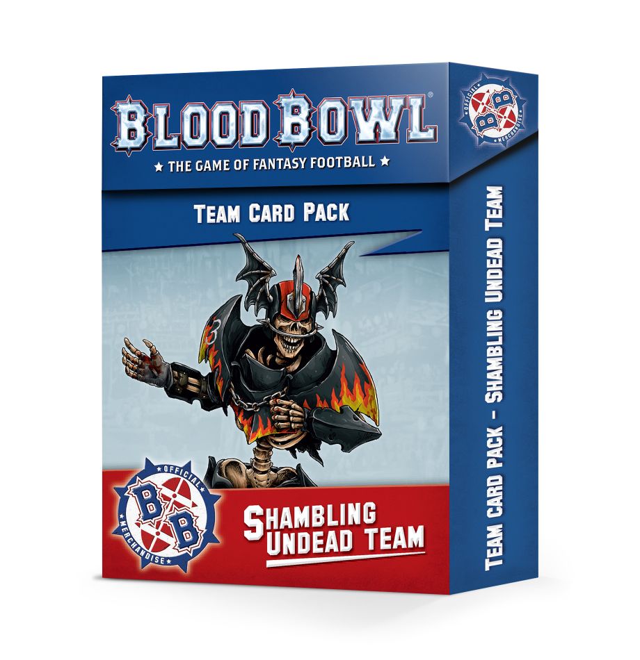 Blood Bowl: Shambling Undead Team Card Pack (ONLINE ORDER ONLY)