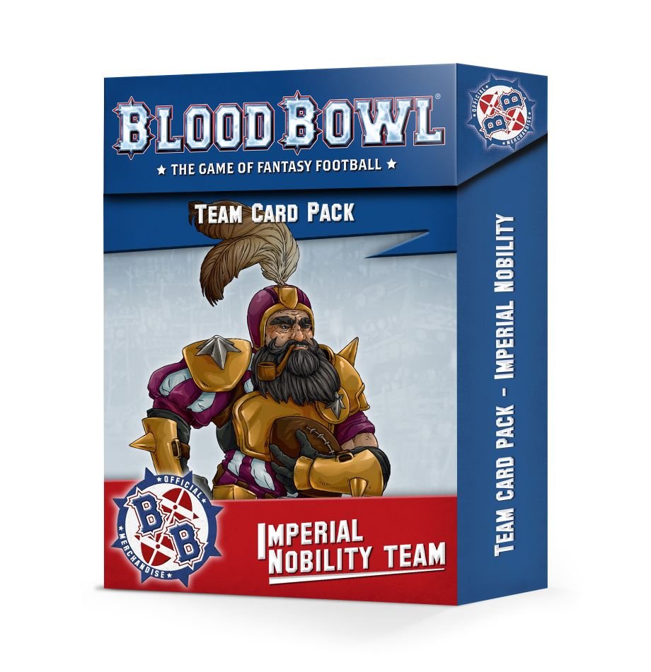 Blood Bowl: Imperial Nobility Team Card Pack (ONLINE ORDER ONLY)