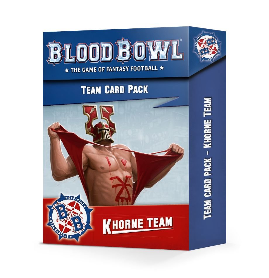 Blood Bowl: Khorne - Card Pack (ONLINE ORDER ONLY)