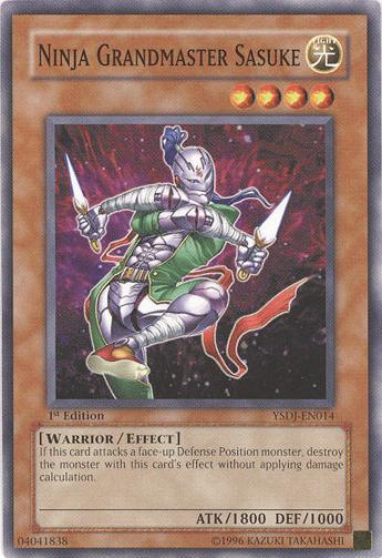 Ninja Grandmaster Sasuke [YSDJ-EN014] Common (ONLINE ORDER ONLY)