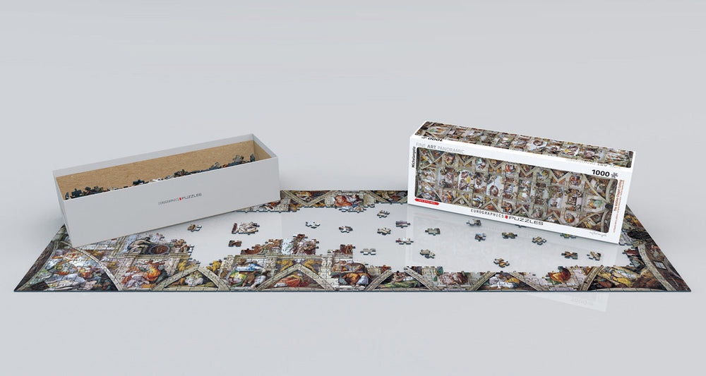 Puzzle: Panoramic Puzzles - The Sistine Chapel Ceiling by Michelangelo (ONLINE ORDER ONLY)
