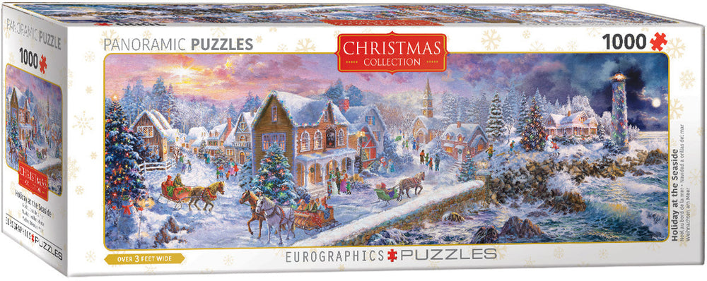 Puzzle: Panoramic Puzzles - Holiday at the Seaside (ONLINE ORDER ONLY)