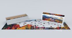 Puzzle: Photography Panoramic - Neuschwanstein Castle in Autumn