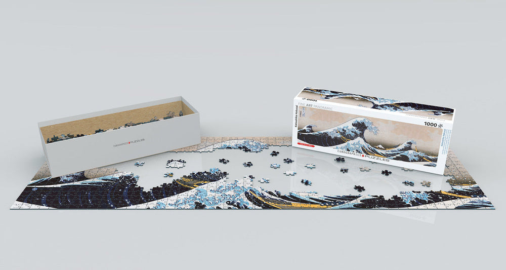 Puzzle: Panoramic Puzzles - Great Wave of Kanagawa (ONLINE ORDER ONLY)