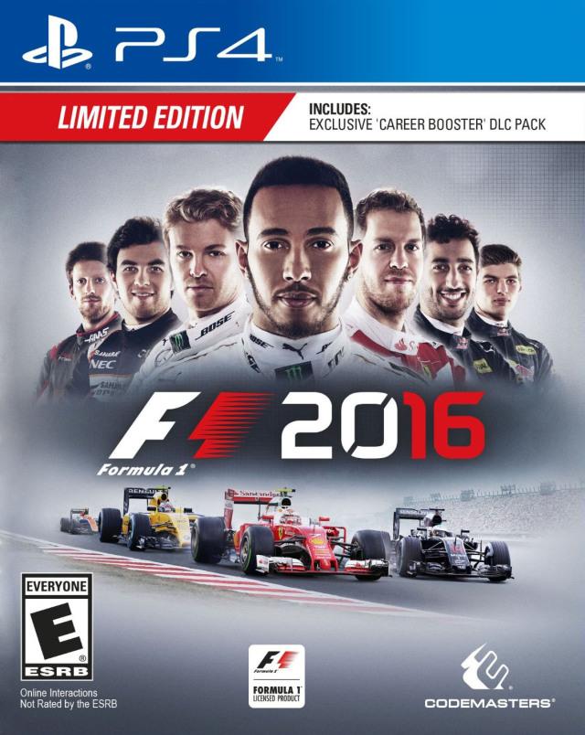Formula 1 F1 2016 (Playstation 4) (Online Order Only)