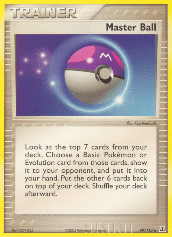 Master Ball (99/113) [EX: Delta Species] (Online Only)