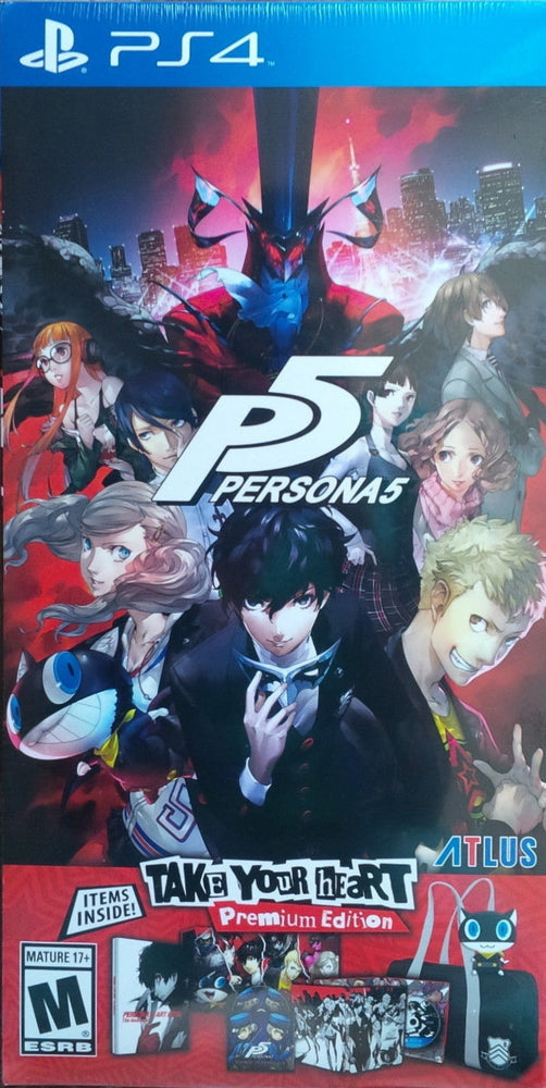 Persona 5 Premium Edition (Playstation 4) (Online Order Only)