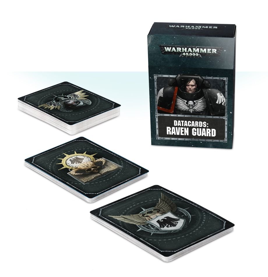 Warhammer 40K: Raven Guard - Datacards (ONLINE ORDER ONLY)