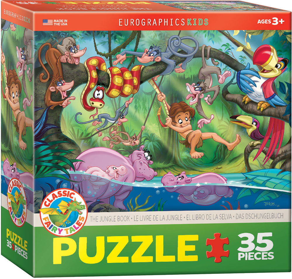 Puzzle: Classic Fairy Tales - The Jungle Book (ONLINE ORDER ONLY)