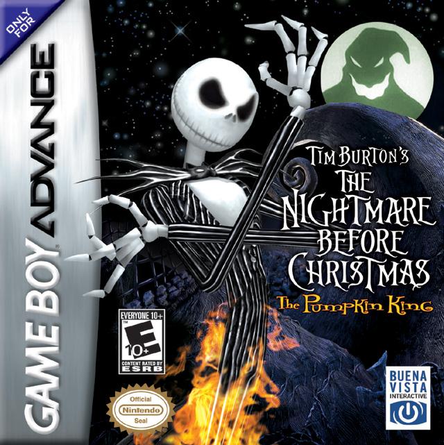 The Nightmare Before Christmas The Pumpkin King (Gameboy Advance) (ONLINE ORDER ONLY)