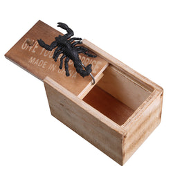 Prank Spider Wooden Scare Box (ONLINE ORDER ONLY)