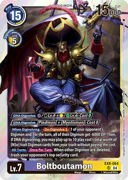 Boltboutamon [EX8-064] [Chain of Liberation] (ONLINE ORDER ONLY)
