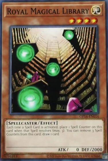 Royal Magical Library [OP16-EN016] Common (ONLINE ORDER ONLY)