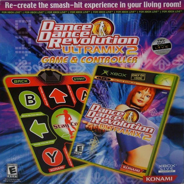 Dance Dance Revolution Ultramix 2 w/ Dance Pad (Xbox) (ONLINE ORDER ONLY)