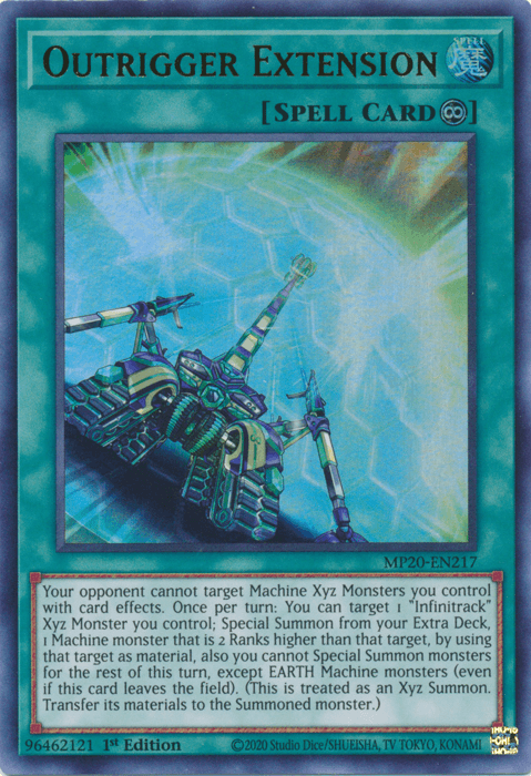 Outrigger Extension [MP20-EN217] Ultra Rare (ONLINE ORDER ONLY)