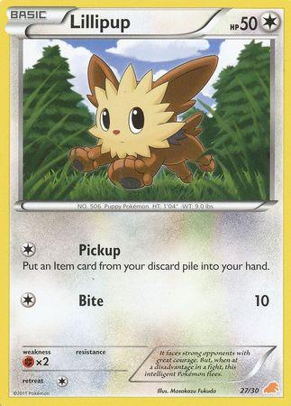 Lillipup (27/30) [Black & White: Trainer Kit - Excadrill] (Online Only)