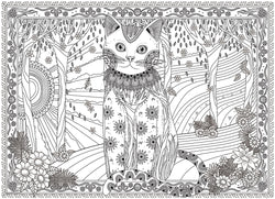 Puzzle: Color-Me Collection - Magical Cat (ONLINE ORDER ONLY)
