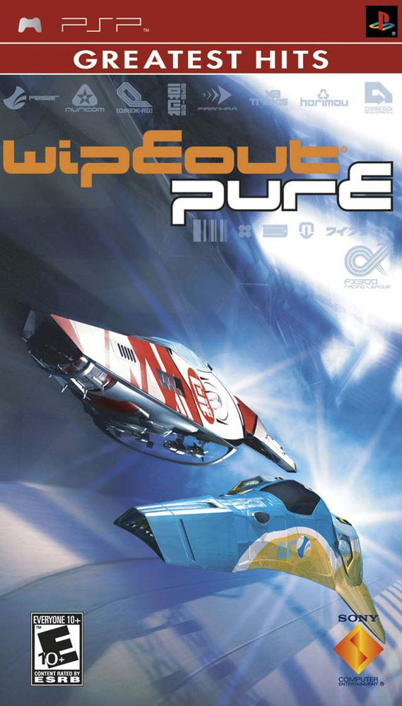 Wipeout Pure (Greatest Hits) (PSP) (ONLINE ORDER ONLY)