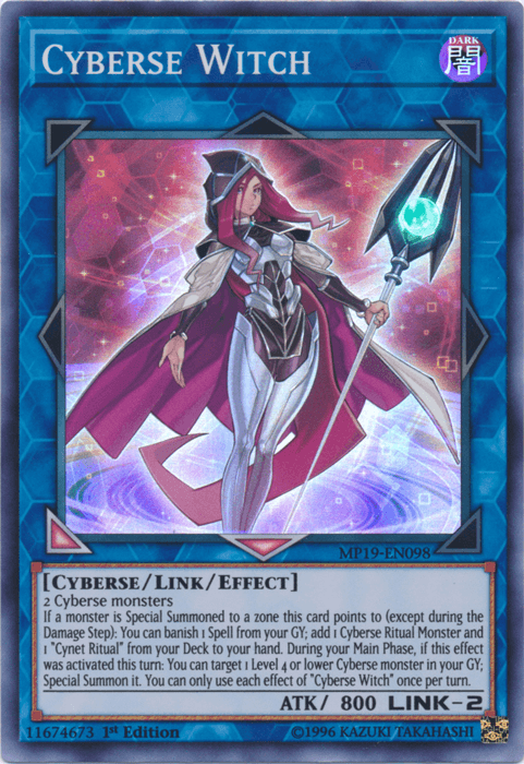 Cyberse Witch [MP19-EN098] Super Rare (ONLINE ORDER ONLY)