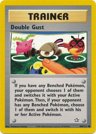 Double Gust (100/111) [Neo Genesis Unlimited] (Online Only)