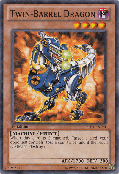 Twin-Barrel Dragon [BP01-EN154] Starfoil Rare (ONLINE ORDER ONLY)