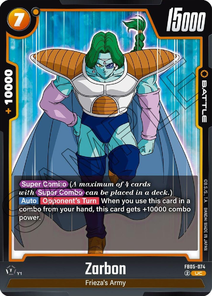 Zarbon [New Adventure] (ONLINE ORDER ONLY)