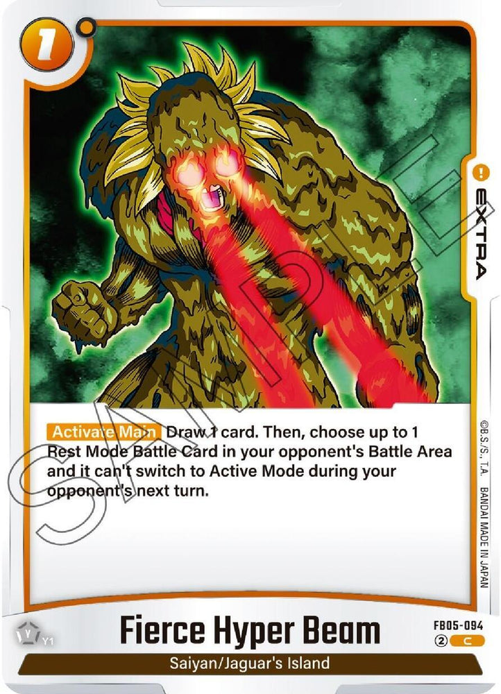 Fierce Hyper Beam [New Adventure] (ONLINE ORDER ONLY)