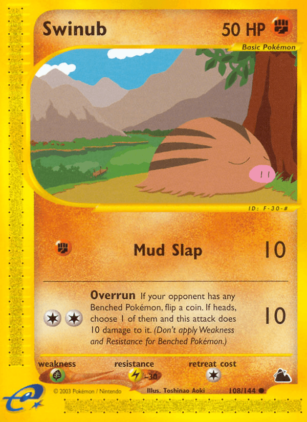 Swinub (108/144) [Skyridge] (Online Only)