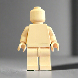 Monochrome Custom Minifigures – 40+ Vibrant Colors! (ONLINE ORDER ONLY)