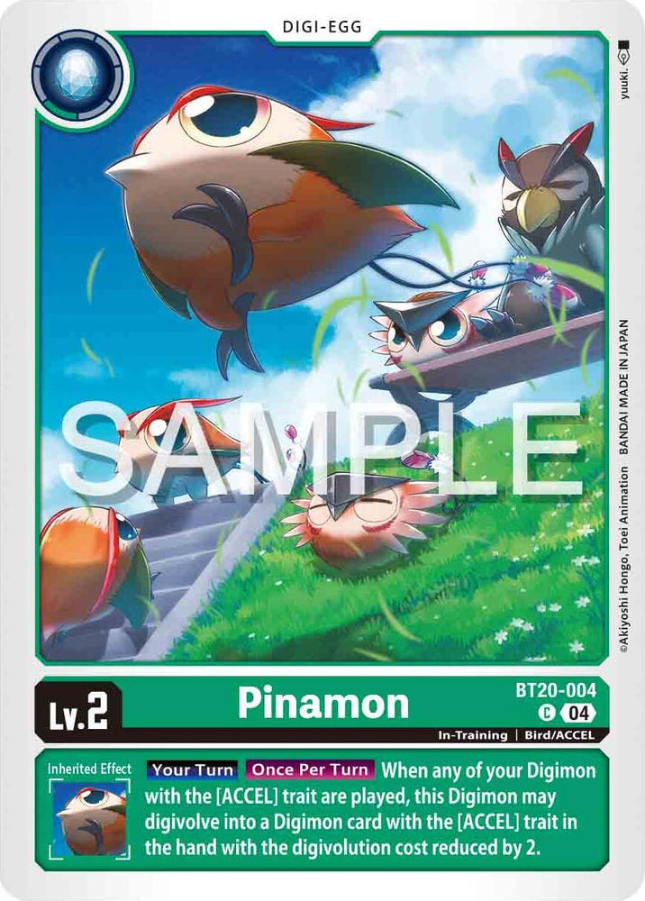 Pinamon [BT20-004] [Release Special Booster Ver.2.0] (ONLINE ORDER ONLY)