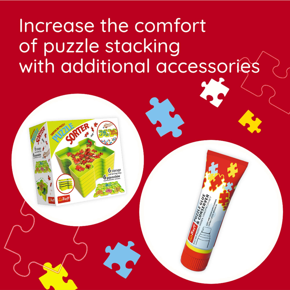 Trefl Red Puzzle Mat (500-1500 pcs) (ONLINE ORDER ONLY)