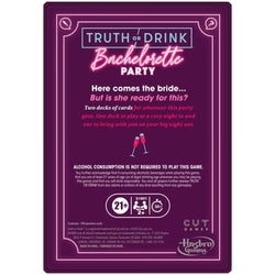 Truth or Drink: Bachelorette (ONLINE ORDER ONLY)