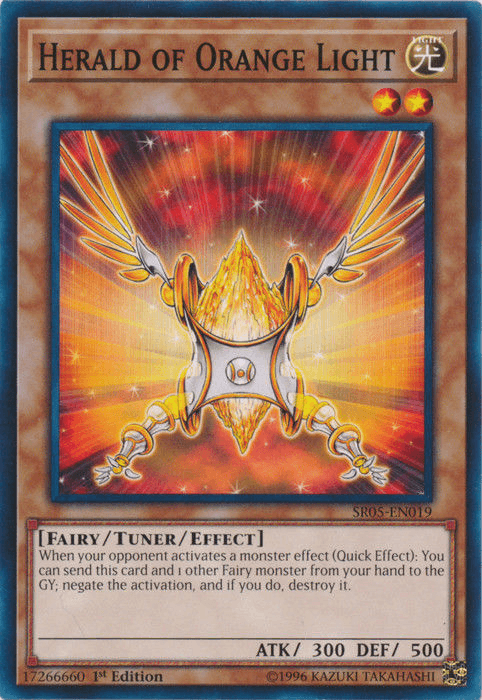 Herald of Orange Light [SR05-EN019] Common (ONLINE ORDER ONLY)