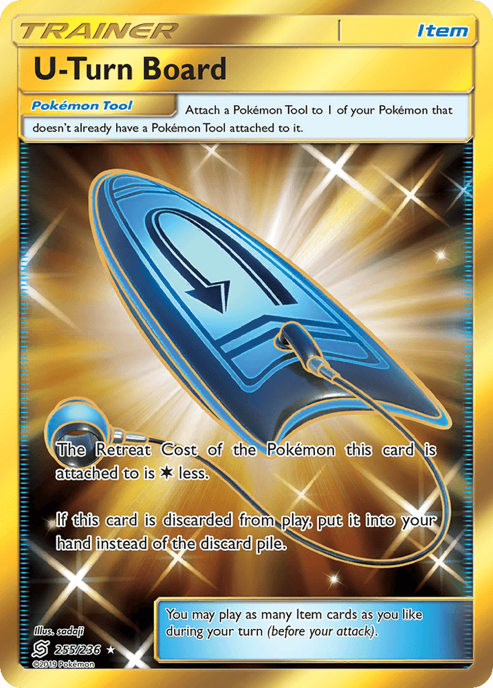U-Turn Board (255/236) [Sun & Moon: Unified Minds] (Online Only)