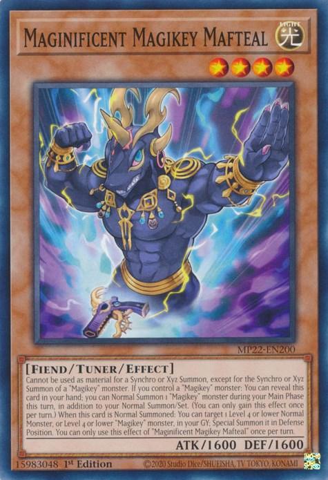 Maginificent Magikey Mafteal [MP22-EN200] Common (ONLINE ORDER ONLY)