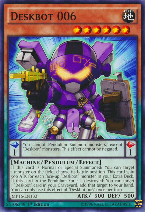 Deskbot 006 [MP16-EN133] Common (ONLINE ORDER ONLY)