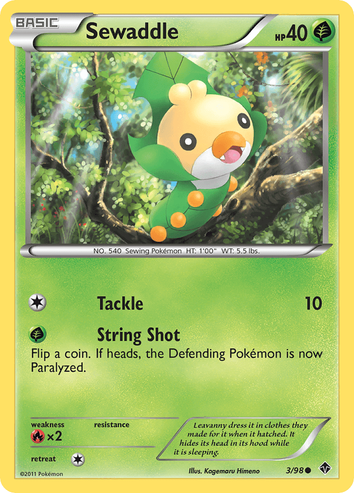 Sewaddle (3/98) [Black & White: Emerging Powers] (Online Only)