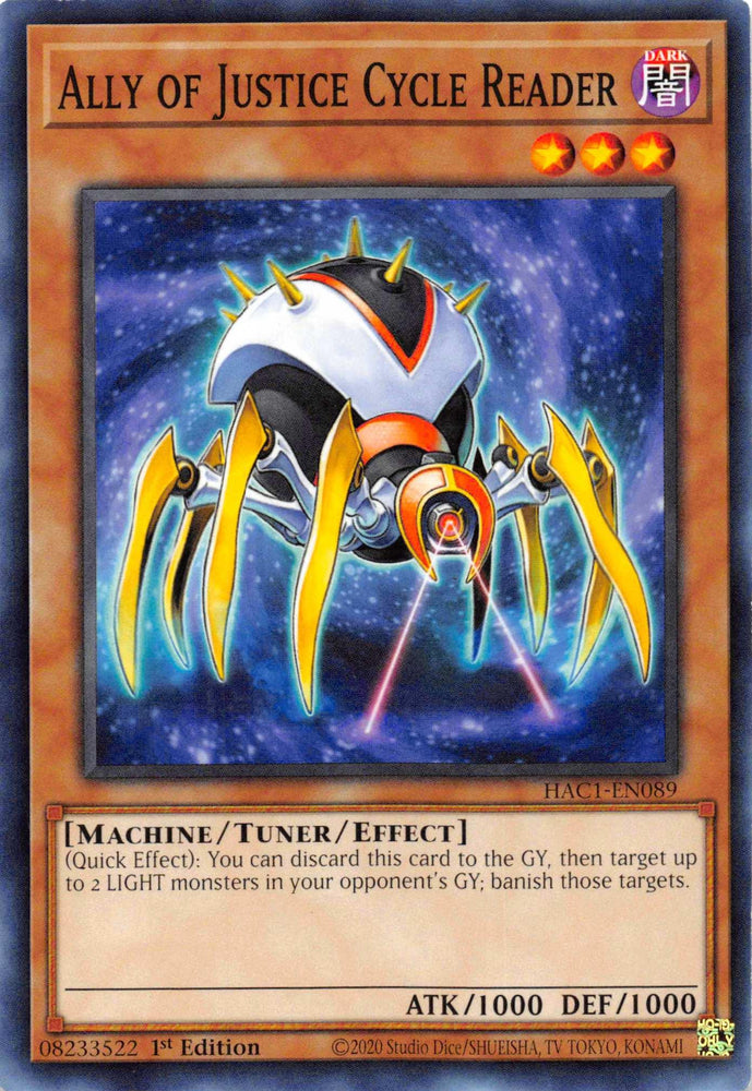 Ally of Justice Cycle Reader [HAC1-EN089] Common (ONLINE ORDER ONLY)